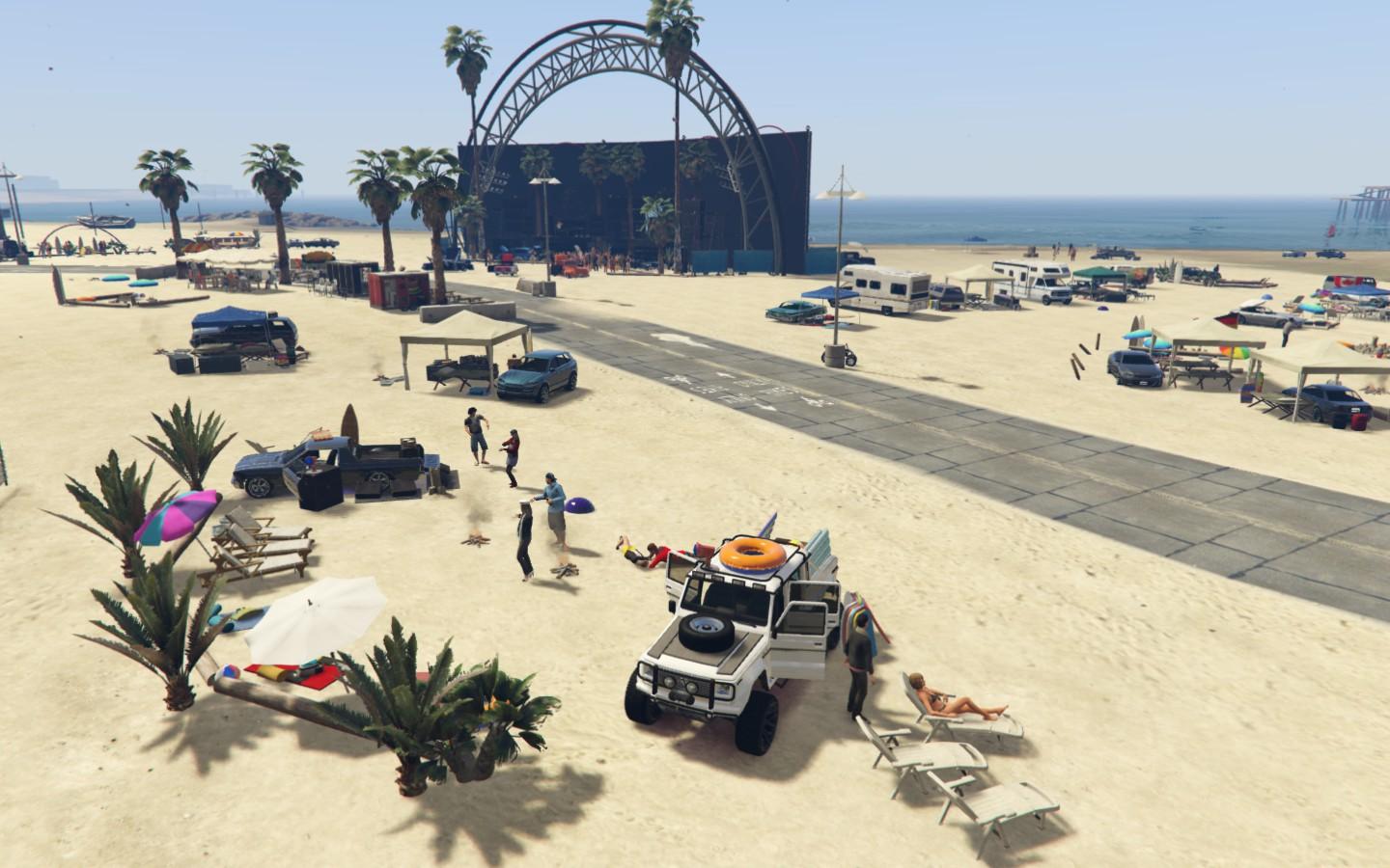 Vespucci Beach Summer Festival Menyoo Gta Mods